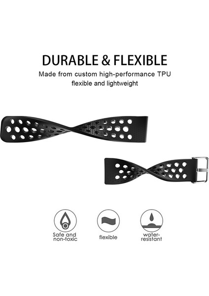 Fit Versa Için Havalandırma Daire Delikli Bilek Kayışı Kordonlu Saat (Yurt Dışından) modelleri