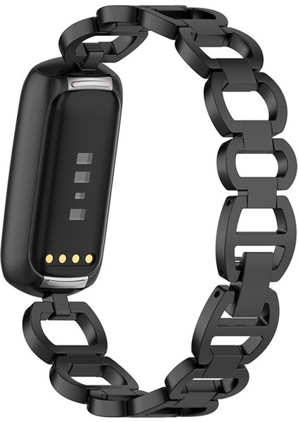 Fit Luxe Özel Sürüm Metal Kordonlu Saat Için (Yurt Dışından)