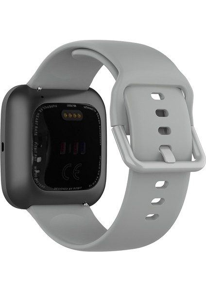 Fit Versa 2 / Versa / Versa / Blaze Için 23MM Renkli Tokalı Silikon Bilek Kayışı Saat Bandı, Boyut: S(Beyaz) (Yurt Dışından) fırsatları