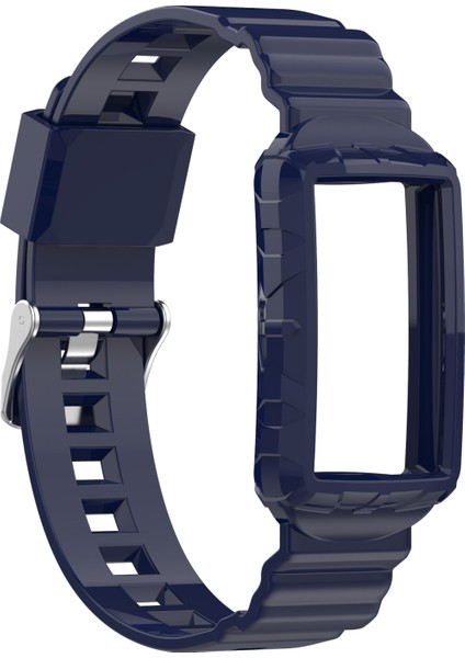 Fitbit Charge 3 Se Için Silikon Tek Vücut Zırhı Saat Kayışı (Yurt Dışından)