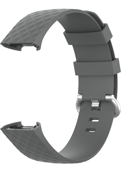 Fit Charge 4 / Charge 3 / Charge 3 Se Için 18MM Gümüş Renk Tokalı Tpu Bilek Kayışı Watch Band, Boyut: L (Zeytin Yeşili) (Yurt Dışından) fırsatları