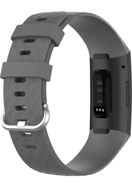 Fit Charge 4 / Charge 3 / Charge 3 Se Için 18MM Gümüş Renk Tokalı Tpu Bilek Kayışı Watch Band, Boyut: L (Zeytin Yeşili) (Yurt Dışından) indirimleri