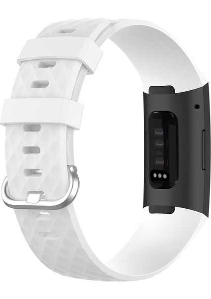 Fit Charge 4 / Charge 3 / Charge 3 Se Için 18MM Gümüş Renk Tokalı Tpu Bilek Kayışı Watch Band, Boyut: L (Zeytin Yeşili) (Yurt Dışından) fırsatları