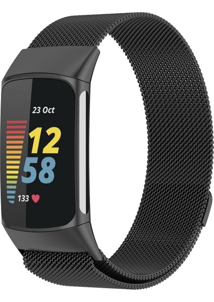 Fit Charge 5 Için Milano Manyetik Metal Kayış (Yurt Dışından)