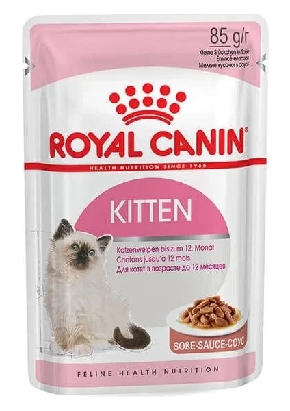 Kitten Gravy Pouch Yavru Konserve Kedi Maması 85 gr