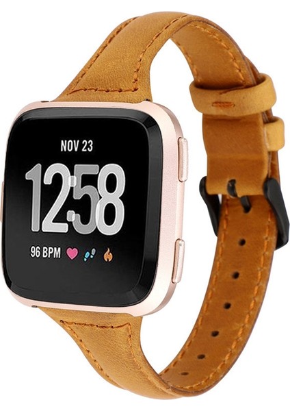 Fit Versa Hakiki Deri Saat Kayışı (Yurt Dışından) fırsatları