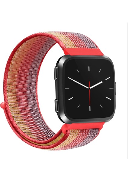 Fitbit Versa 1 / 2 Için Naylon Saat Kayışı (Yurt Dışından)
