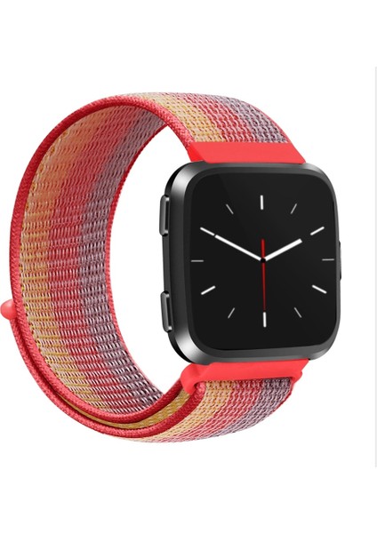 Fitbit Versa 1 / 2 Için Naylon Saat Kayışı (Yurt Dışından)