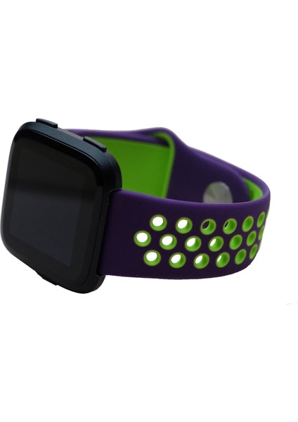 Fit Versa 3 Için Iki Renkli Silikon Saat Kayışı (Yurt Dışından) modelleri