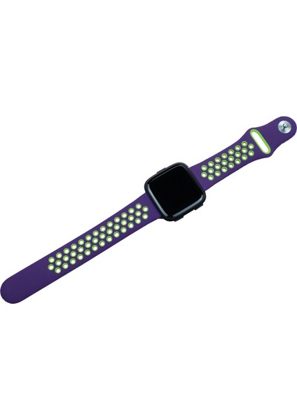 Fit Versa 3 Için Iki Renkli Silikon Saat Kayışı (Yurt Dışından) fırsatları