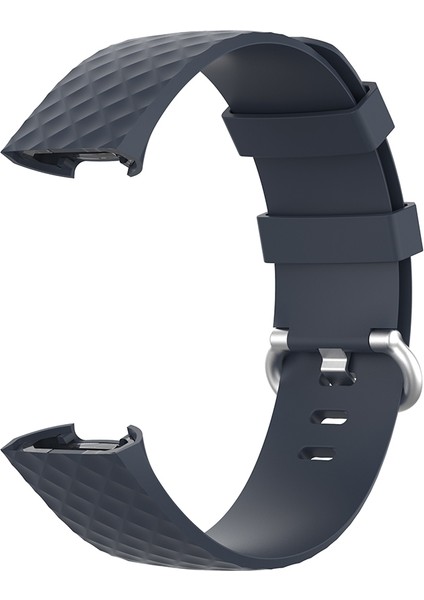 Fit Charge 4 / Charge 3 / Charge 3 Se Için 18MM Gümüş Renk Tokalı Tpu Bilek Watch Saat Kayışı (Yurt Dışından) fırsatları