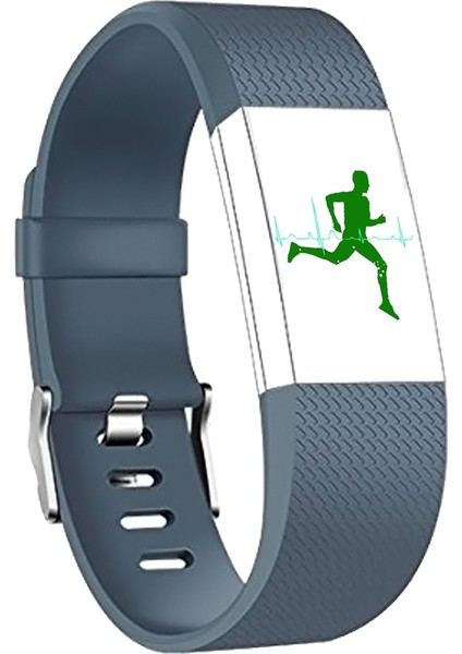 Fıt Charge 2 Için Kare Desenli 105X85CM Saat Kayışı (Yurt Dışından)