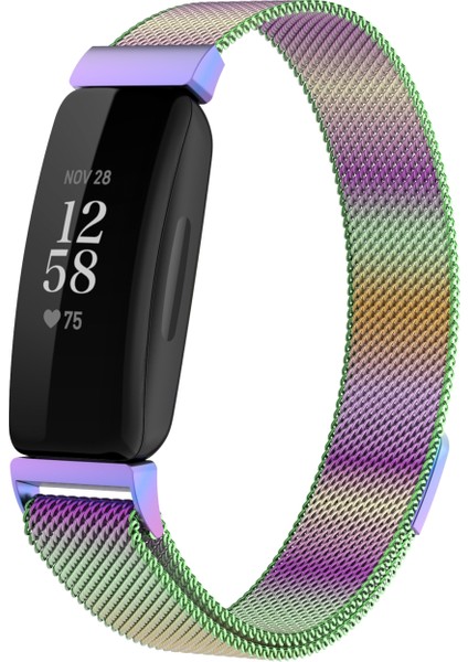 Pangniu Fit Inspire 2 Milanese Saat Kayışı (Yurt Dışından)