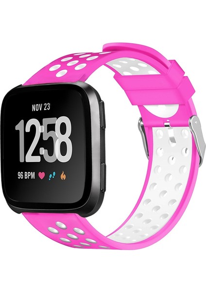Fit Versa Için Basit Moda Silikon Saat Kayışı (Yurt Dışından)