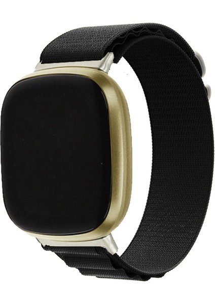 Fitbit Versa 4 / Sense 2 Için Naylon Saat Kayışı (Yurt Dışından)
