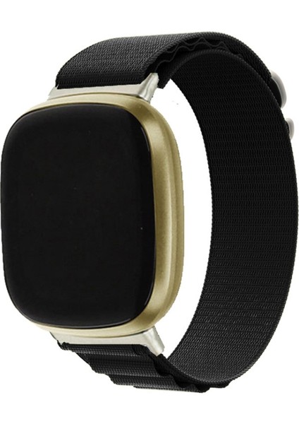 Fitbit Versa 4 / Sense 2 Için Naylon Saat Kayışı (Yurt Dışından)