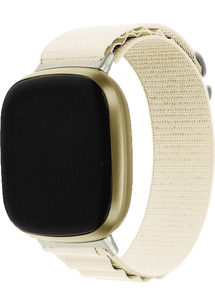 Fitbit Versa 4 / Sense 2 Için Naylon Saat Kayışı (Yurt Dışından)