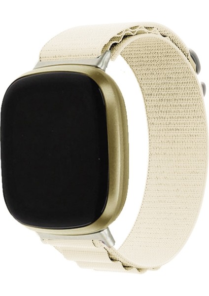 Fitbit Versa 4 / Sense 2 Için Naylon Saat Kayışı (Yurt Dışından)