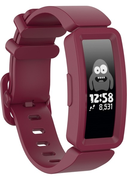 For Fit Inspire Hr / Ace 2 Silikon Saat Kayışı (Yurt Dışından)