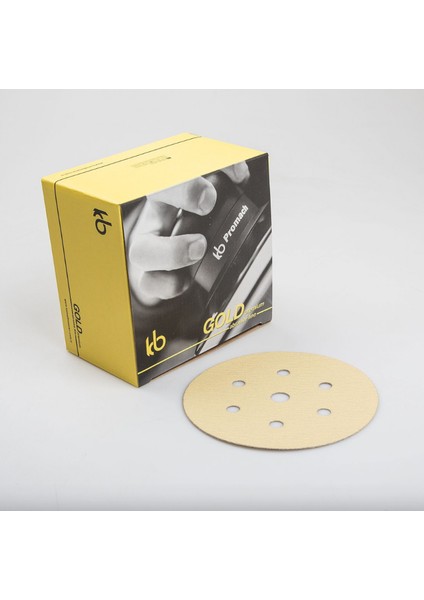 Gold Premium 150mm P400 C 6+1D Disk Zımpara - 100 Adet