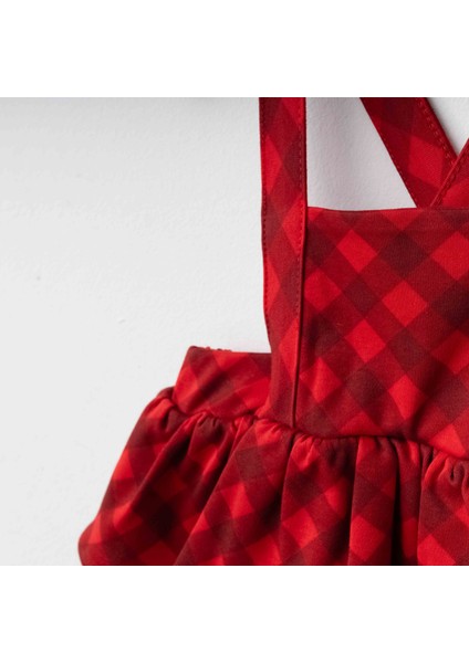 Yılbaşı Konseptli Kız Bebek Salopet Sweat 2'li Takım modelleri