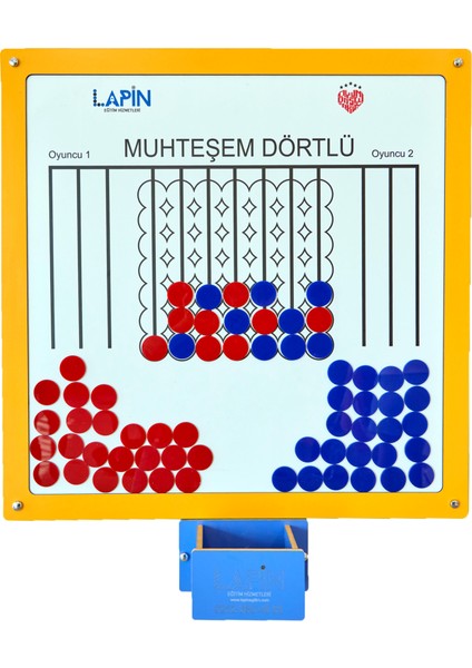 Muhteşem Dörtlü – Dekoratif Duvar Oyunu, Ofis/okul Ortak Alanlar Için Oyunlar