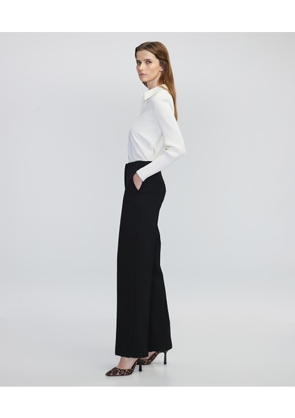 Nervür Dikişli Wide Leg Fit Pantolon IW6240003251001