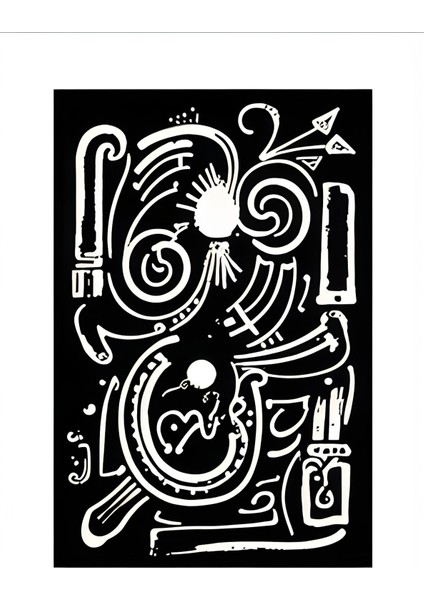 Matisse - Boho - Art Deco - Soyut - Doğa ( 3 Lü Çerçevesiz ) Poster - Afiş - Tablo KR2C01080/ fiyatları