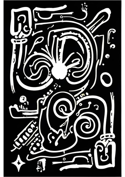 Matisse - Boho - Art Deco - Soyut - Doğa ( 3 Lü Çerçevesiz ) Poster - Afiş - Tablo KR2C01080/ fırsatları