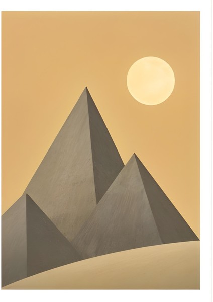 Matisse - Boho - Art Deco - Soyut - Doğa ( 3 Lü Çerçevesiz ) Poster - Afiş - Tablo KR2C01101/
