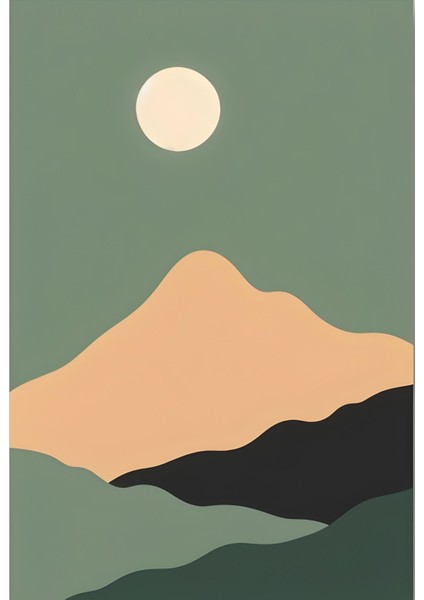 Matisse - Boho - Art Deco - Soyut - Doğa ( 3 Lü Çerçevesiz ) Poster - Afiş - Tablo KR2C01149/