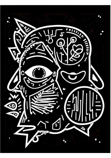 Matisse - Boho - Art Deco - Soyut - Doğa ( 3 Lü Çerçevesiz ) Poster - Afiş - Tablo KR2C01183/ fiyatları