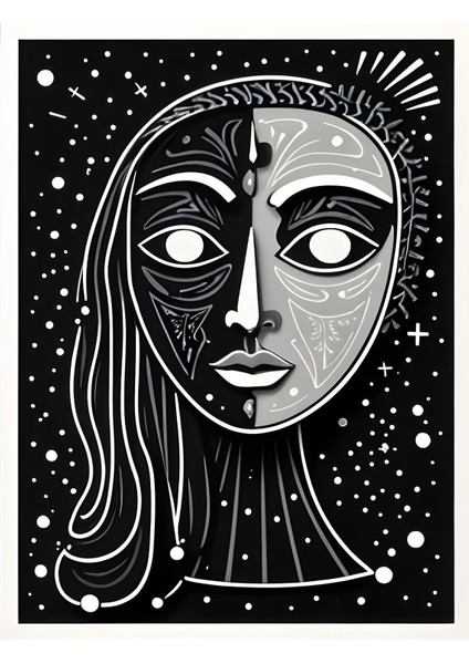 Matisse - Boho - Art Deco - Soyut - Doğa ( 3 Lü Çerçevesiz ) Poster - Afiş - Tablo KR2C01186/