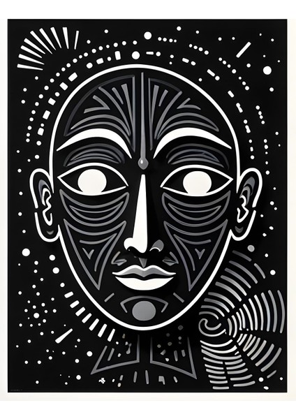 Matisse - Boho - Art Deco - Soyut - Doğa ( 3 Lü Çerçevesiz ) Poster - Afiş - Tablo KR2C01186/