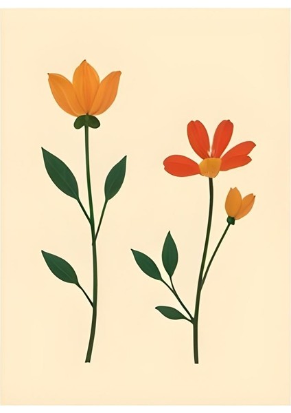 Matisse - Boho - Art Deco - Soyut - Doğa ( 3 Lü Çerçevesiz ) Poster - Afiş - Tablo KR2C01193/ fiyatları