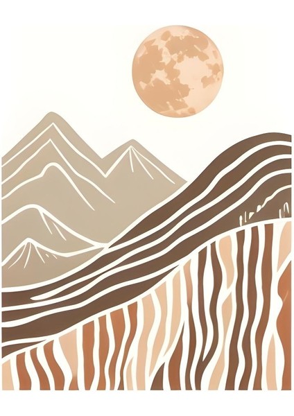 Matisse - Boho - Art Deco - Soyut - Doğa ( 3 Lü Çerçevesiz ) Poster - Afiş - Tablo KR2C01199/ fiyatları