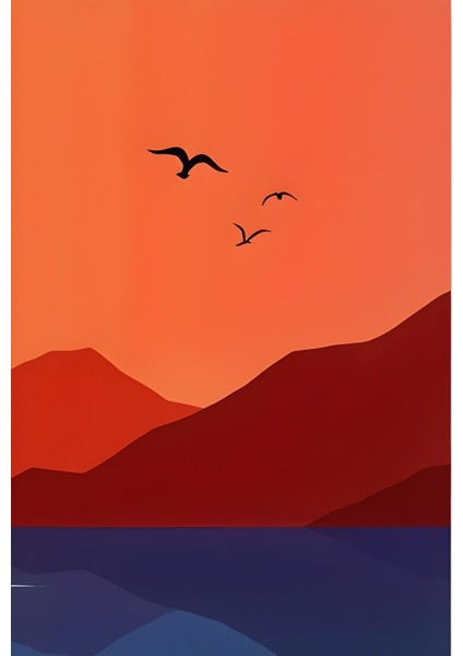 Matisse - Boho - Art Deco - Soyut - Doğa ( 3 Lü Çerçevesiz ) Poster - Afiş - Tablo KR2C01225/ fiyatları