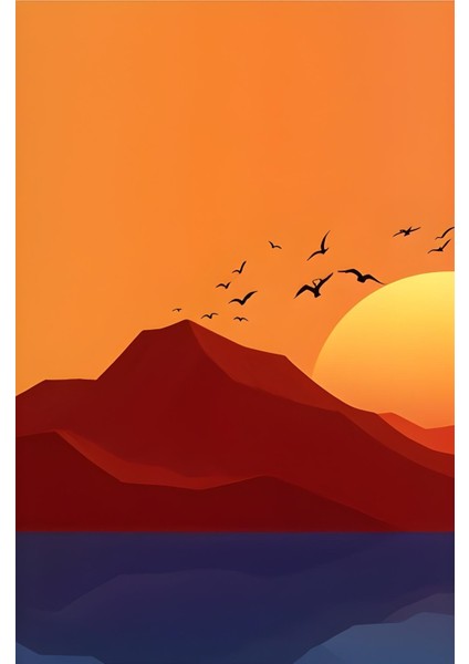 Matisse - Boho - Art Deco - Soyut - Doğa ( 3 Lü Çerçevesiz ) Poster - Afiş - Tablo KR2C01225/ fırsatları