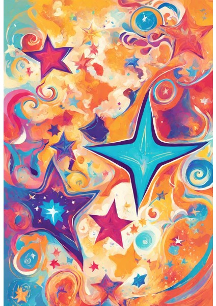 Matisse - Boho - Art Deco - Soyut - Doğa ( 3 Lü Çerçevesiz ) Poster - Afiş - Tablo KR2C01293/