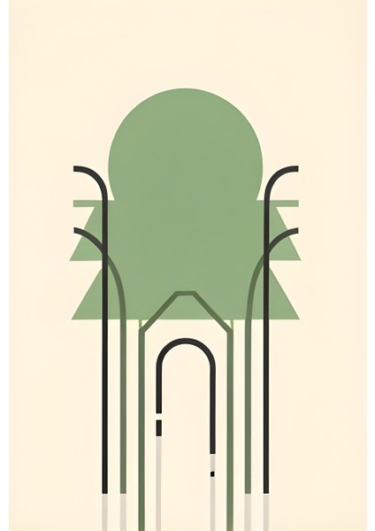 Matisse - Boho - Art Deco - Soyut - Doğa ( 3 Lü Çerçevesiz ) Poster - Afiş - Tablo KR2C01000/ fiyatları