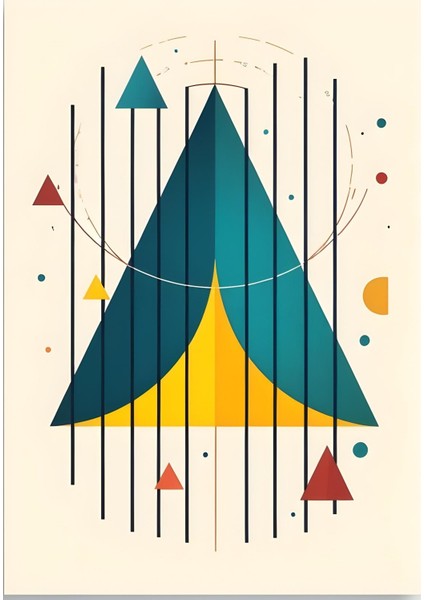 Matisse - Boho - Art Deco - Soyut - Doğa ( 3 Lü Çerçevesiz ) Poster - Afiş - Tablo KR2C01025/