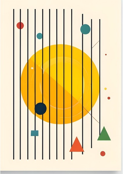 Matisse - Boho - Art Deco - Soyut - Doğa ( 3 Lü Çerçevesiz ) Poster - Afiş - Tablo KR2C01025/