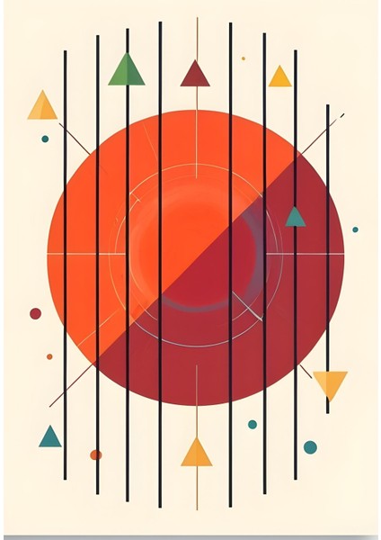 Matisse - Boho - Art Deco - Soyut - Doğa ( 3 Lü Çerçevesiz ) Poster - Afiş - Tablo KR2C01025/