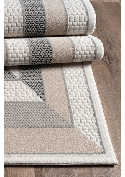 Elıa Modern Yumuşak Konforlu Halı ve Yolluk 186C Krem