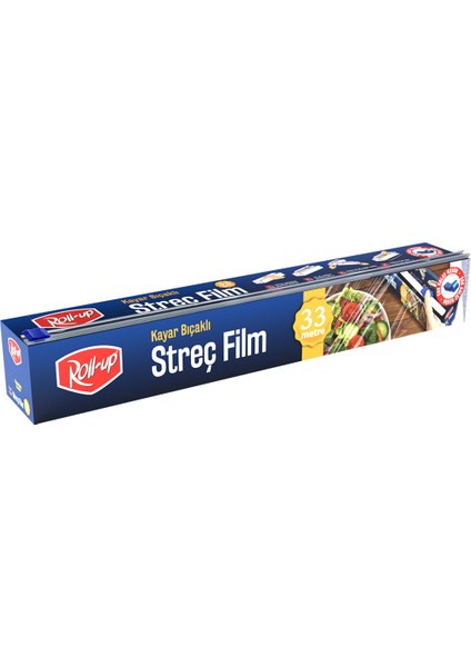 Streç Film 30 cm x 33 mt 1 Adet (Kayar Bıçaklı)