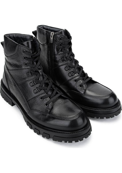 Erkek Deri Siyah Casual Bot 298 2185-5263 Erk Bot SK22/23 Sıyah