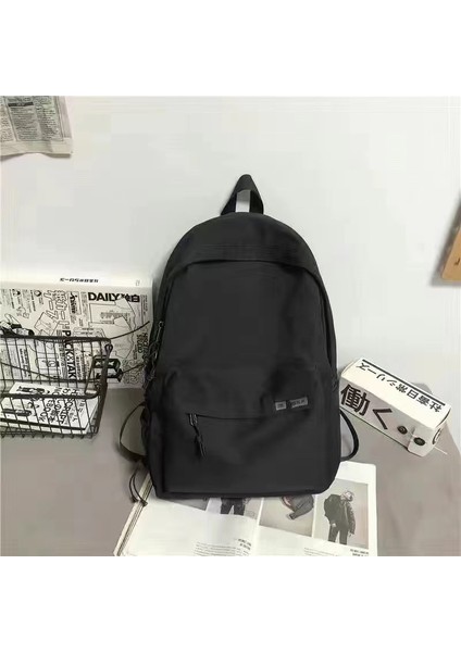 Basit Büyük Kapasiteli Seyahat Sırt Çantası Öğrenci Okul Çantası (Yurt Dışından) fiyatları