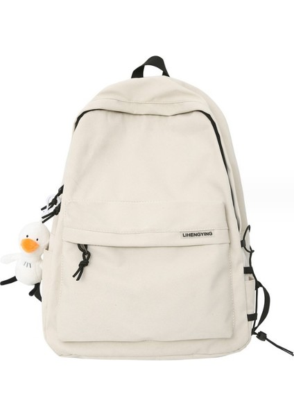 Basit Büyük Kapasiteli Seyahat Sırt Çantası Öğrenci Okul Çantası (Yurt Dışından) fiyatları