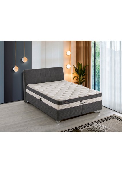 Tiamo Set 180X200 (Yatak+Baza+Başlık)