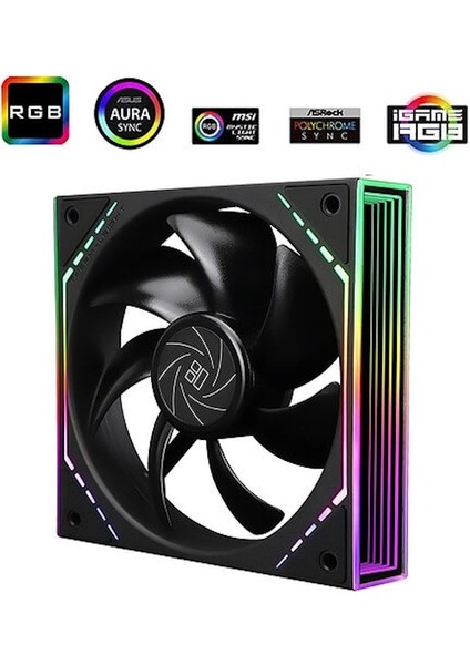 TL-M12 Argb 120MM Siyah Kasa Fanı modelleri